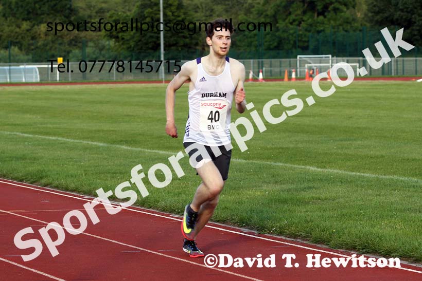 BMC 1500 metres, BMC, Chester le Street, July 19th. Photo: David T. Hewitson/Sports for All Pics